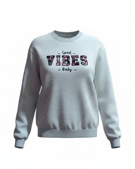 Custi Embroidered Fleece Tops