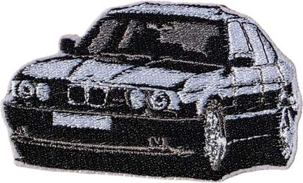 Custi Embroidered Iron-on & Sew-on Car Patch