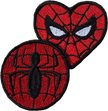 Custi Embroidered Iron-on & Sew-on Spiderman 2x Patches