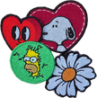Custi Embroidered Iron on 4x Patches