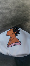 Custi Embroidered Bantu Knots T-shirt