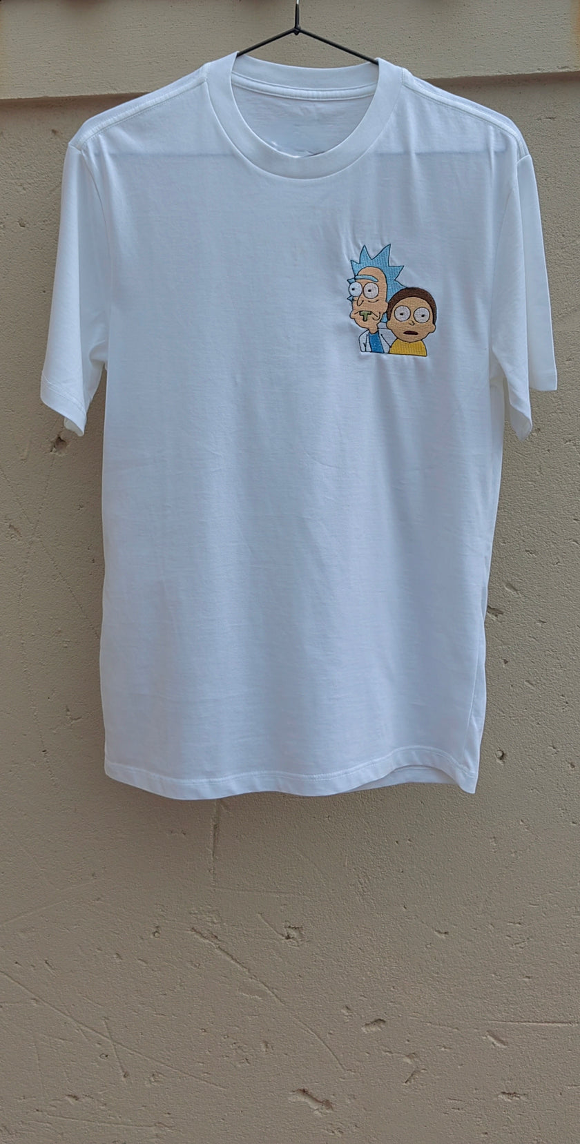 Custi Embroidered Rick and Morty T-shirt
