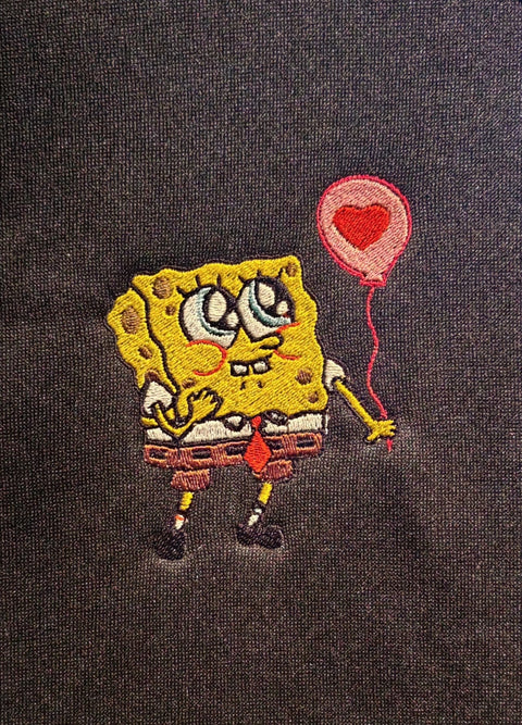 Custi Embroidered SpongeBob T-shirt