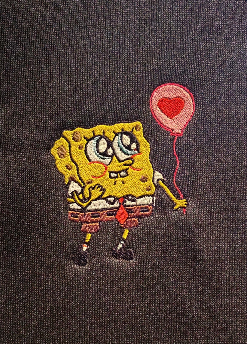 Custi Embroidered SpongeBob T-shirt