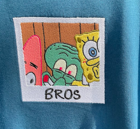 Custi Embroidered SpongeBob 