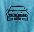 Custi Embroidered Car T-shirt