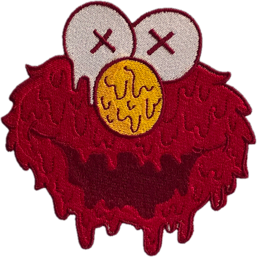 Custi Embroidered Elmo T-shirt