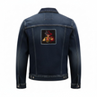 Custi Embroidered Goku Denim Jacket