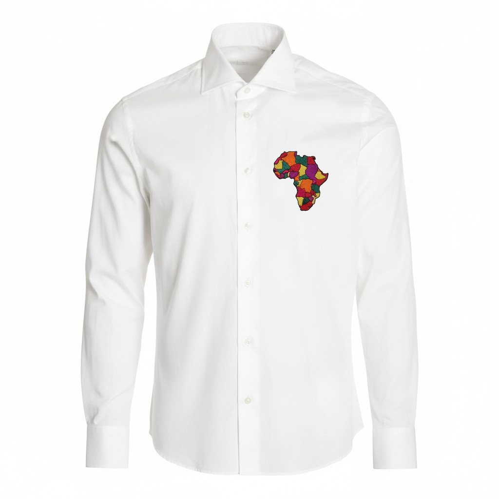 Custi Embroidered Africa Shirt