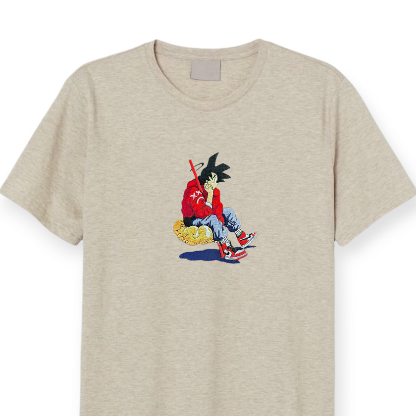 Custi Embroidered Goku T-shirt