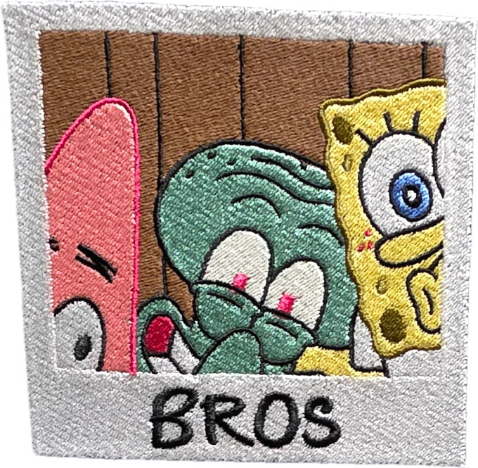 Custi Embroidered SpongeBob 