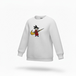 Custi Embroidered Goku Fleece Top