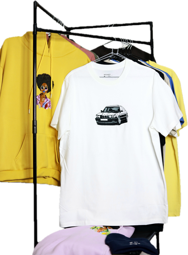 Custi Embroidered BMW T-shirt