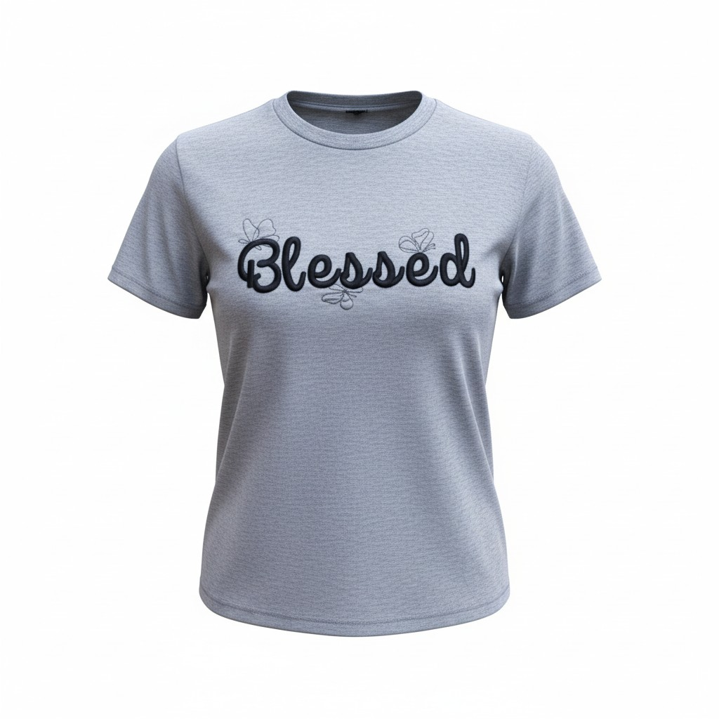 Custi Embroidered 3D 