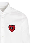 Custi Embroidered Heart Shirt