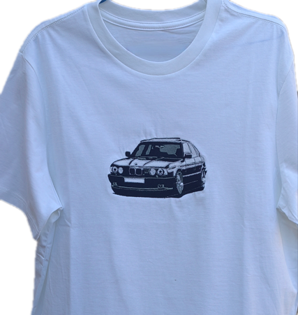 Custi Embroidered BMW T-shirt