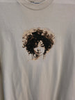 Custi Embroidered Afro Lady T-shirt