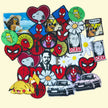 32 Custi Embroidered Iron-on & Sew-on super pack Patches