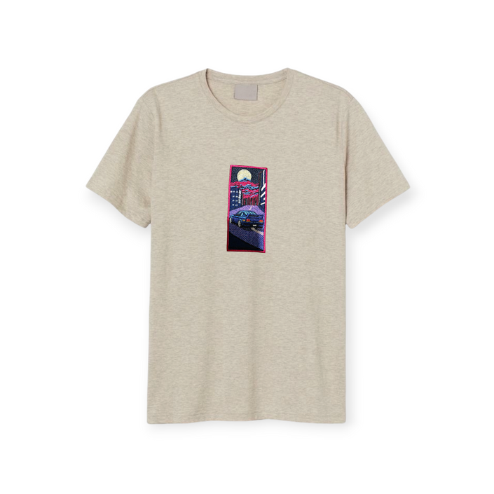 Custi Embroidered Japan T-shirt