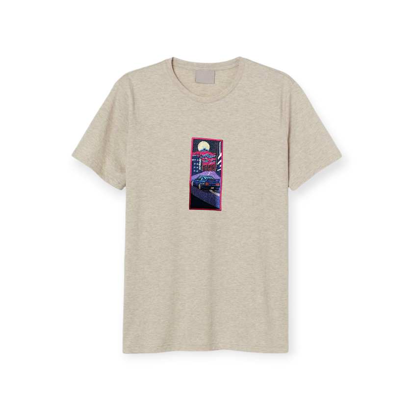 Custi Embroidered Japan T-shirt