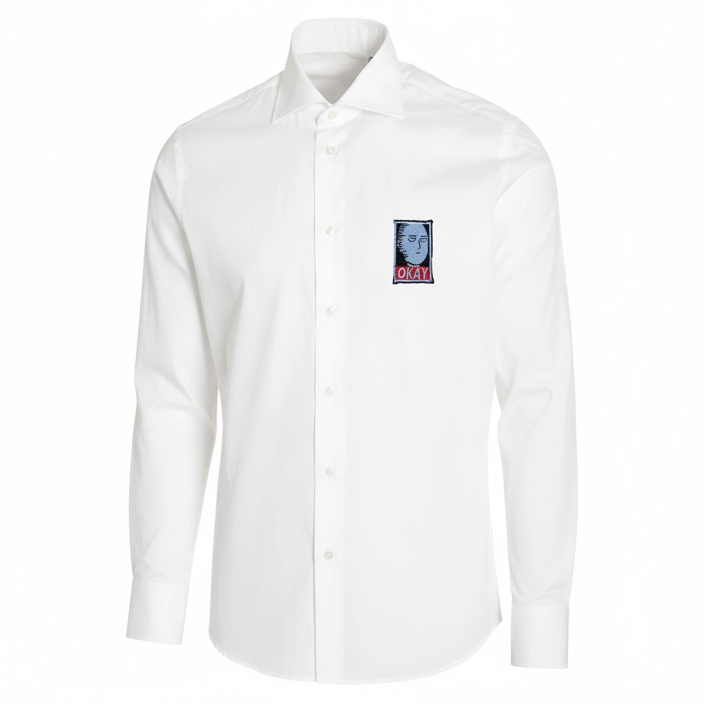 Custi Embroidered Okay Shirt