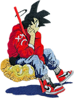 Custi Embroidered Goku T-shirt