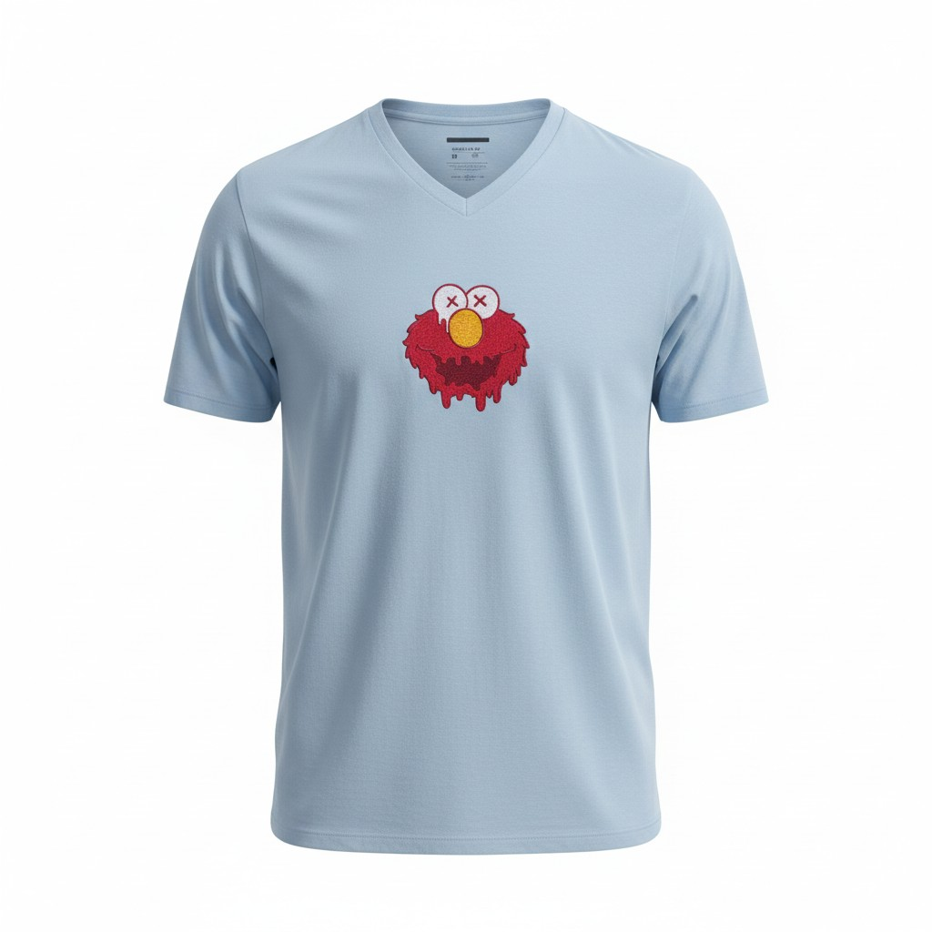 Custi Embroidered Elmo T-shirt